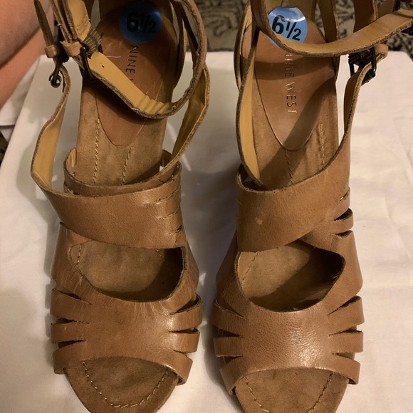 Nine West-New without Box 6.5 Strappy Gladiator shoes - Picture 4 of 4